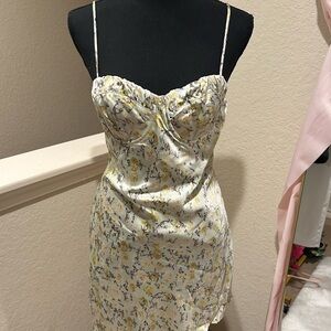 Cotton Candy Floral Print Dress